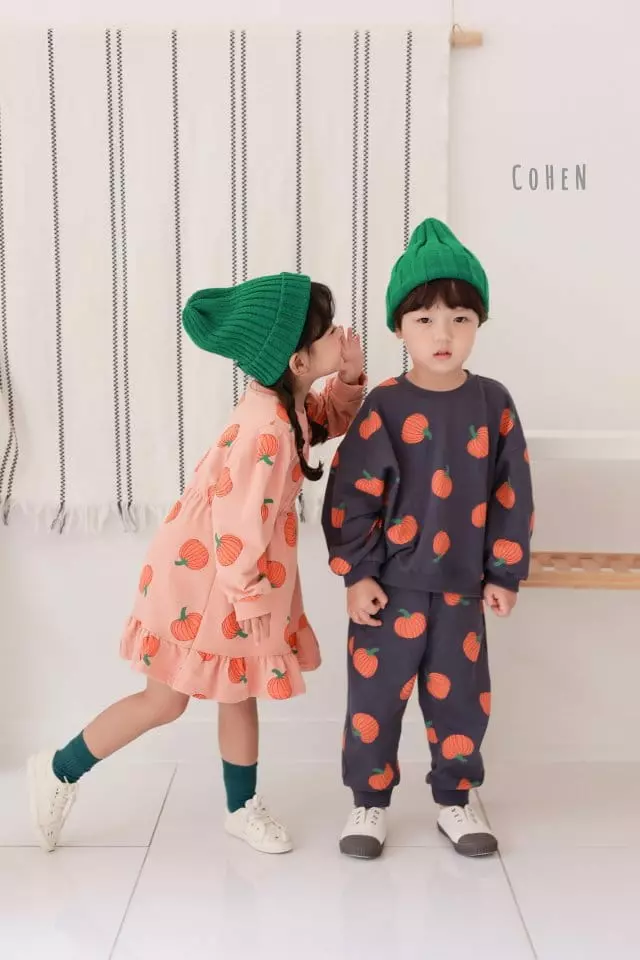 Cohen - Korean Children Fashion - #Kfashion4kids - Pumpkin One-piece - 2