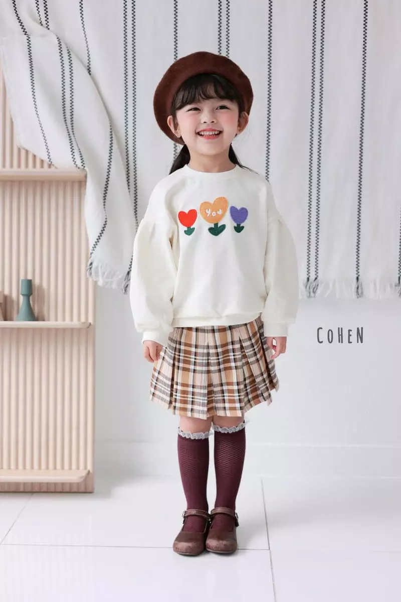 Cohen - Korean Children Fashion - #childofig - Check Skirt Pants - 10