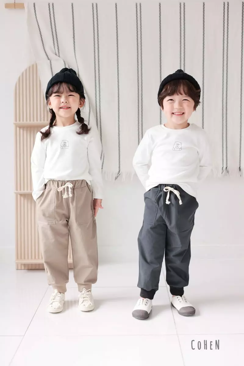 Cohen - Korean Children Fashion - #designkidswear - Gifdt Bear Tee