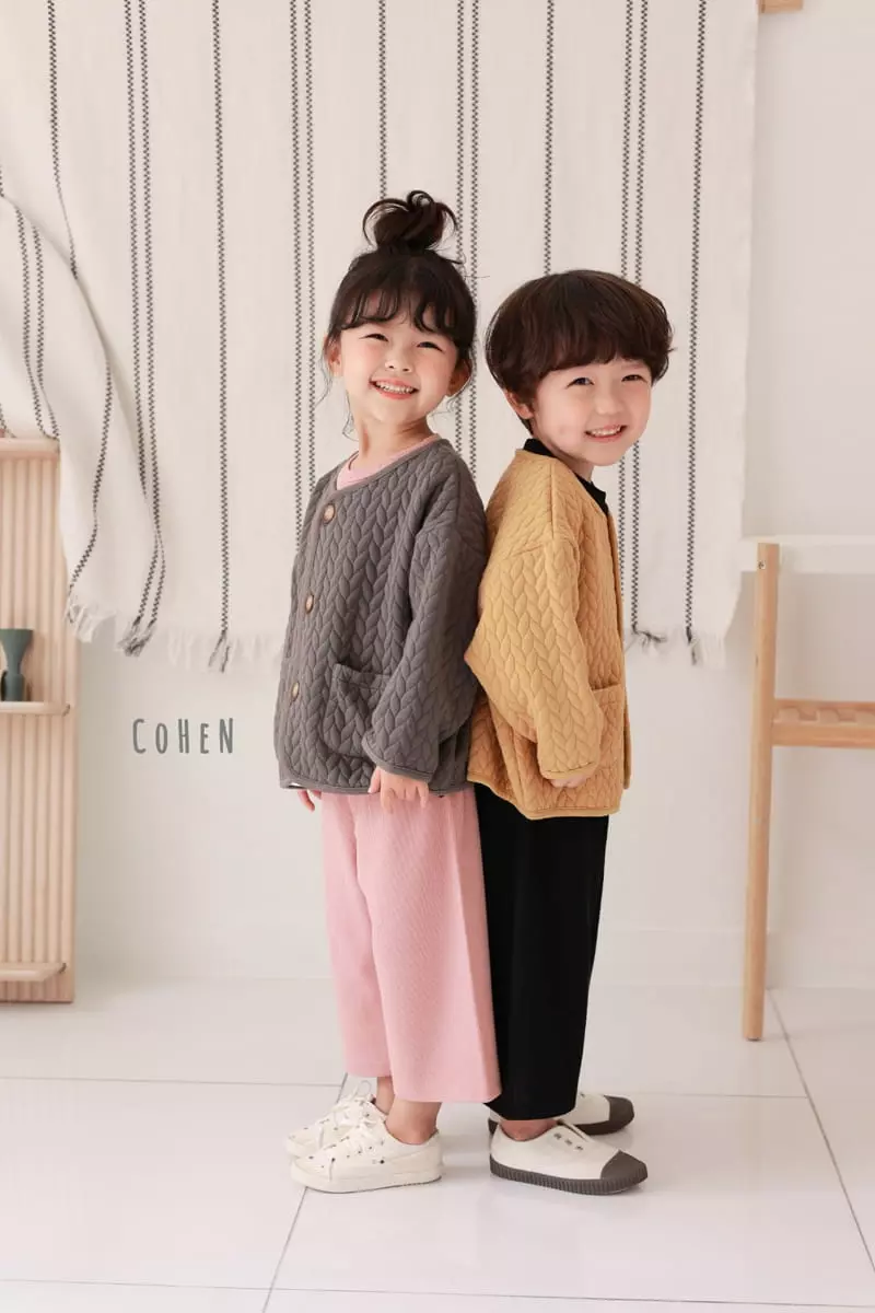 Cohen - Korean Children Fashion - #discoveringself - Twist Quilting Jacket - 7