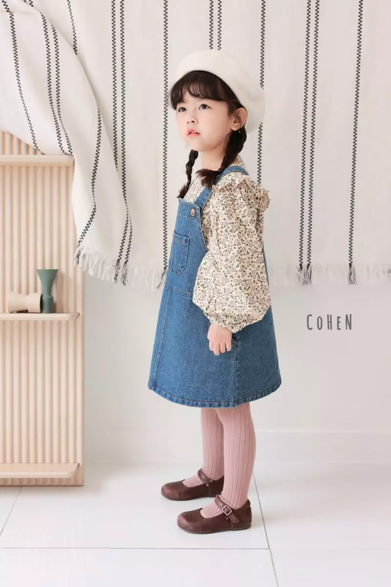 Cohen - Korean Children Fashion - #fashionkids - Flower Tee