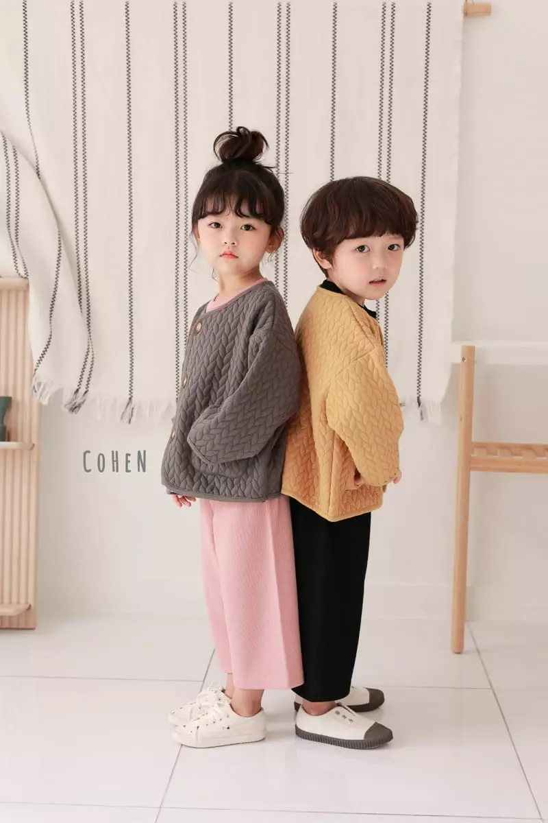 Cohen - Korean Children Fashion - #fashionkids - Twist Quilting Jacket - 8