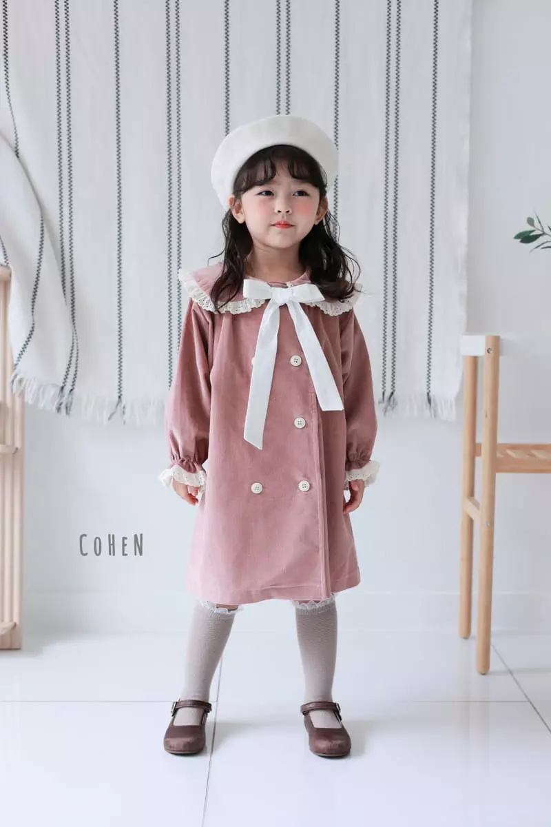 Cohen - Korean Children Fashion - #kidsshorts - Double Button One-piece