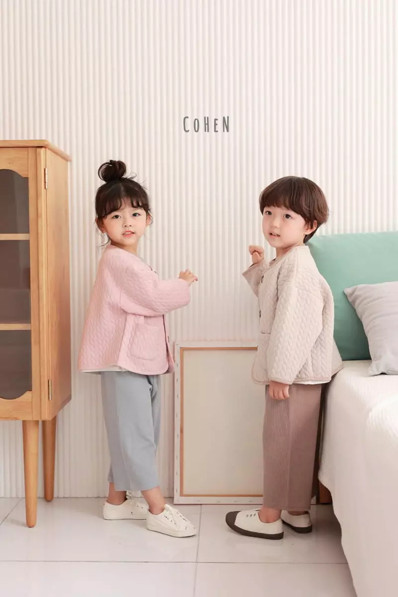 Cohen - Korean Children Fashion - #kidzfashiontrend - Twist Quilting Jacket - 11