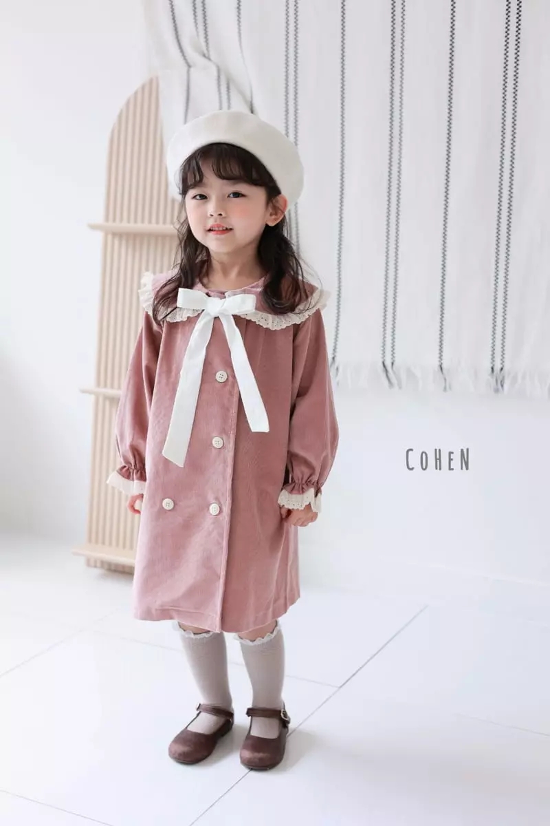 Cohen - Korean Children Fashion - #kidzfashiontrend - Double Button One-piece - 3