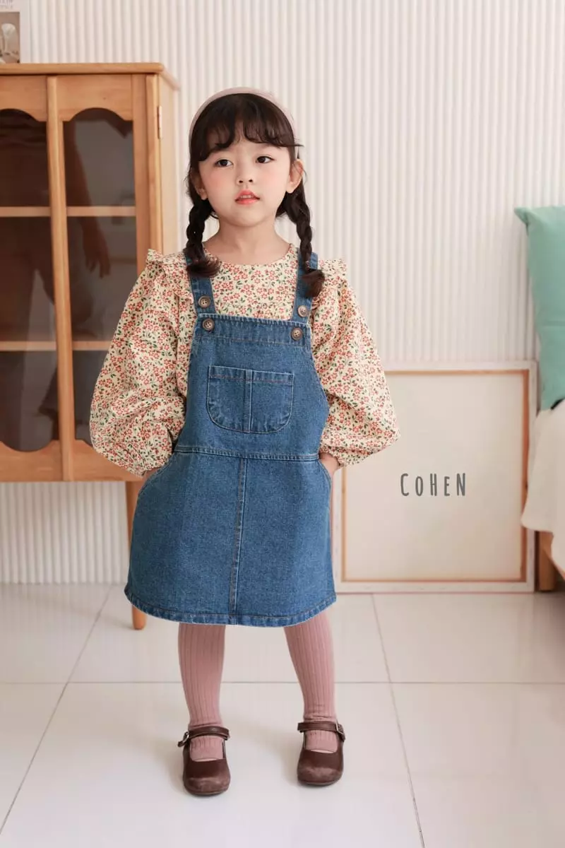Cohen - Korean Children Fashion - #littlefashionista - Flower Tee - 6