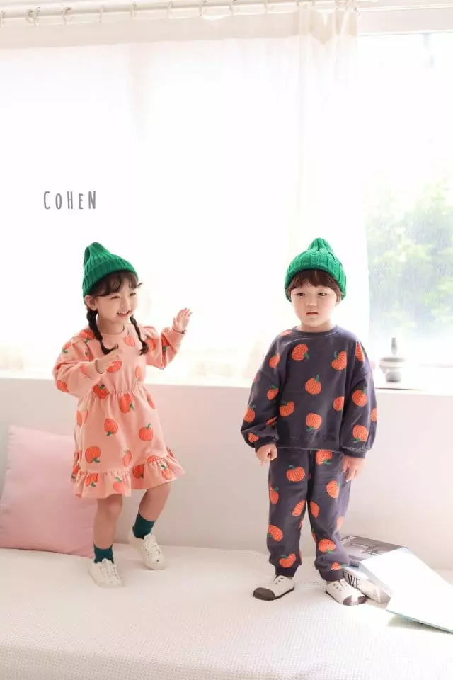 Cohen - Korean Children Fashion - #littlefashionista - Pumpkin One-piece - 3