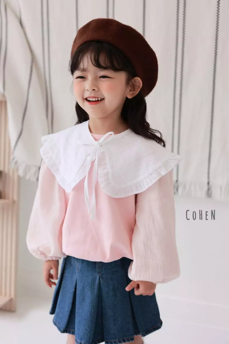Cohen - Korean Children Fashion - #minifashionista - Collar Tee - 6