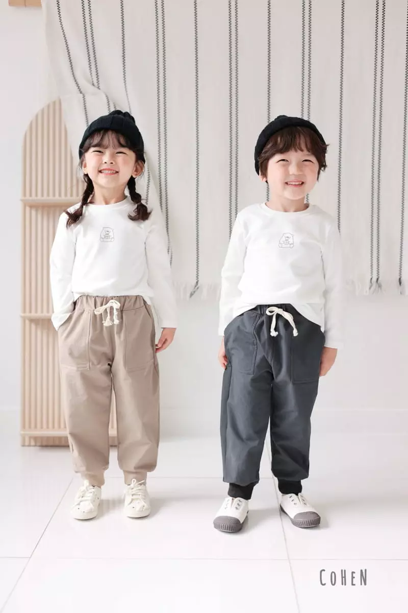 Cohen - Korean Children Fashion - #minifashionista - Gifdt Bear Tee - 10