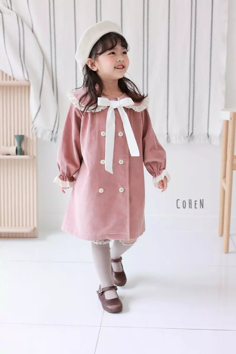 Cohen - Korean Children Fashion - #minifashionista - Double Button One-piece - 7