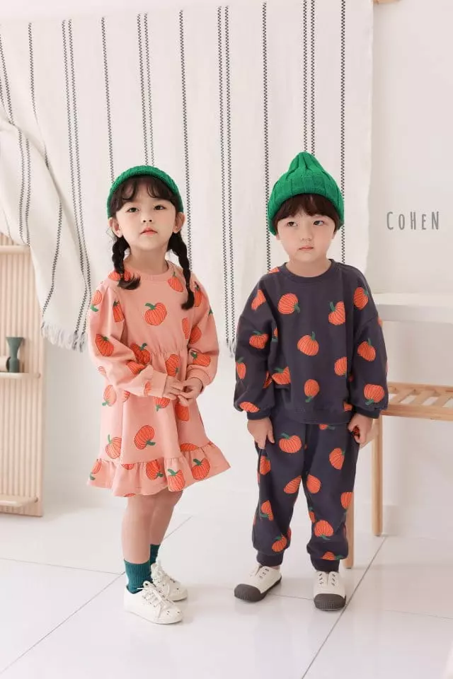 Cohen - Korean Children Fashion - #prettylittlegirls - Pumpkin One-piece - 6