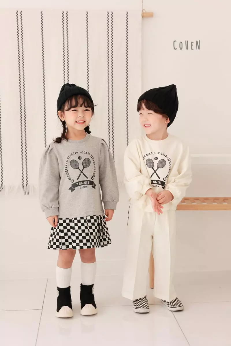 Cohen - Korean Children Fashion - #stylishchildhood - Check Tennis One-piece - 10
