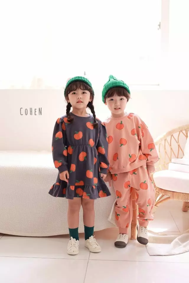 Cohen - Korean Children Fashion - #stylishchildhood - Pumpkin One-piece - 9