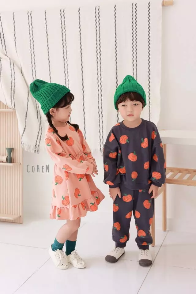 Cohen - Korean Children Fashion - #todddlerfashion - Pumpkin One-piece - 7