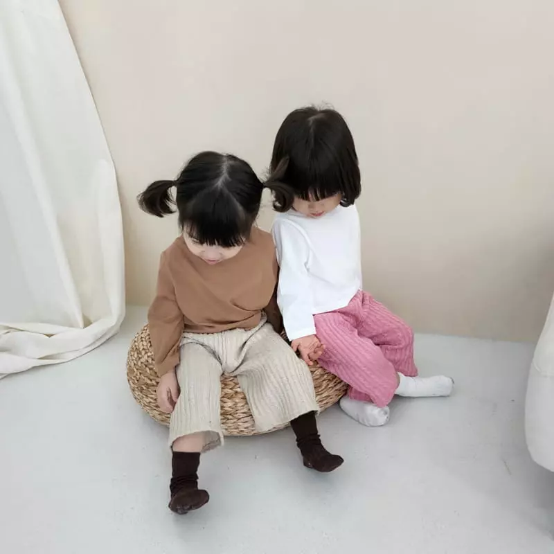 Color - Korean Children Fashion - #designkidswear - Hidden Tee - 4