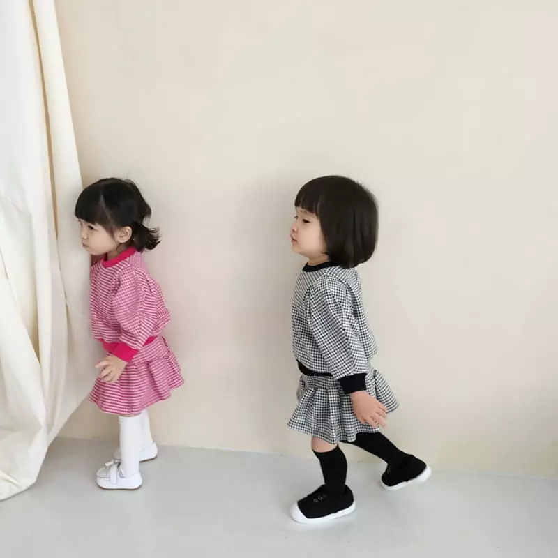Color - Korean Children Fashion - #fashionkids - Monica Top Bottom Set - 3