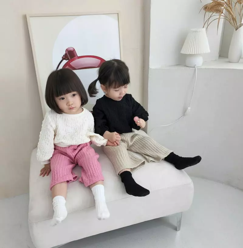 Color - Korean Children Fashion - #littlefashionista - Embo Sweatshirt - 2