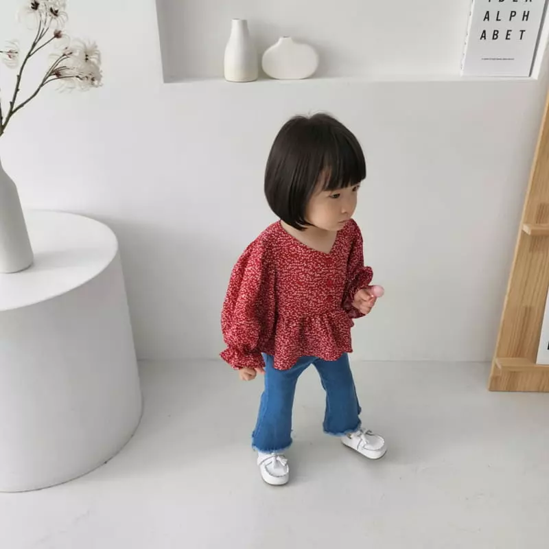 Color - Korean Children Fashion - #minifashionista - Girl Blouse - 5