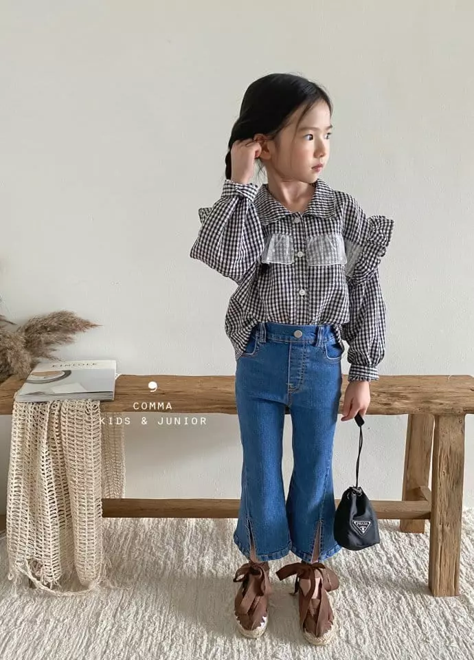 Comma - Korean Children Fashion - #Kfashion4kids - Denim Pants - 10