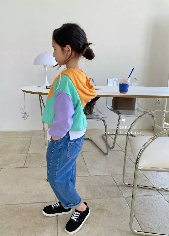 Comma - Korean Children Fashion - #Kfashion4kids - Slit Jeans - 2