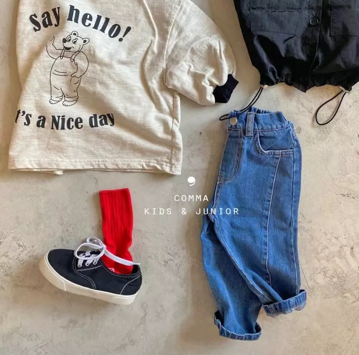 Comma - Korean Children Fashion - #childofig - Slir Jeans - 5