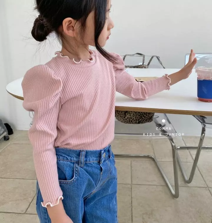 Comma - Korean Children Fashion - #childofig - Yuri Rib Tee - 7