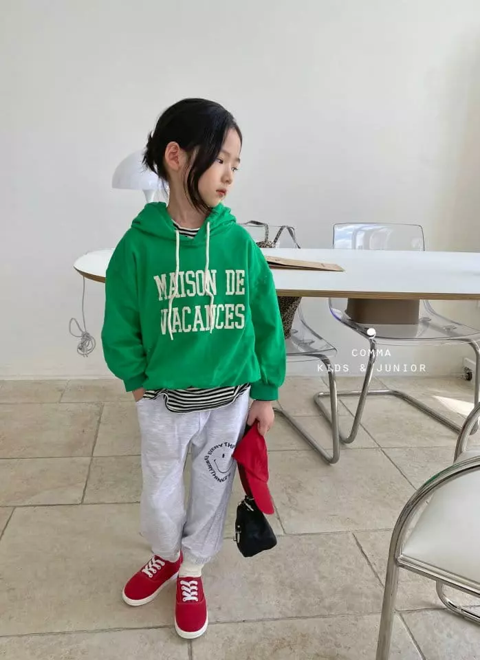 Comma - Korean Children Fashion - #stylishchildhood - Masion Hoody Sweatshirt - 4