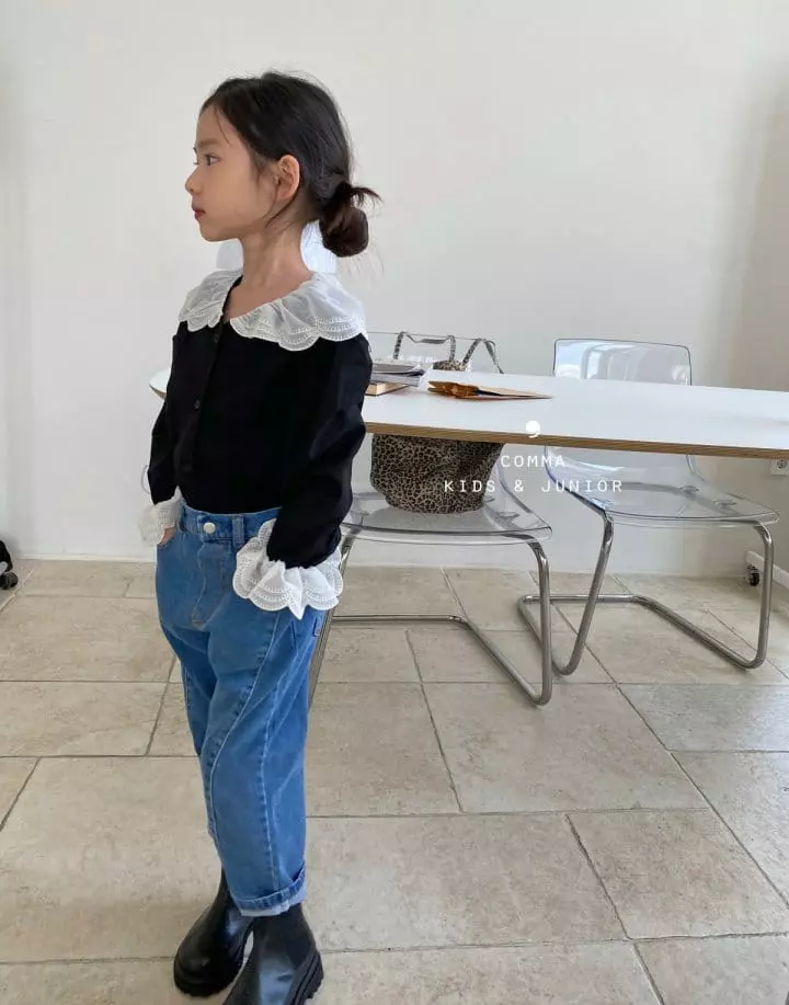 Comma - Korean Children Fashion - #childofig - Slit Jeans - 10