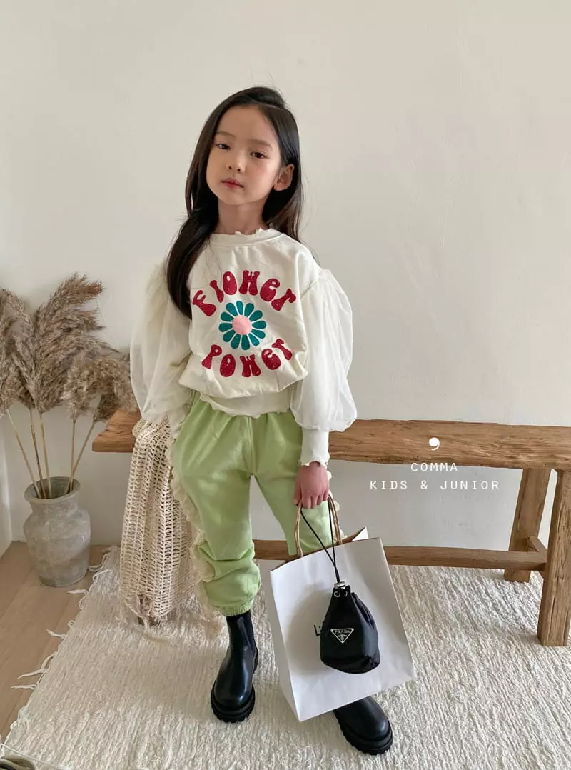Comma - Korean Children Fashion - #designkidswear - Joy Top Bottom Set - 12