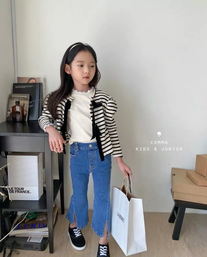 Comma - Korean Children Fashion - #fashionkids - Denim Pants - 6