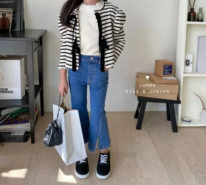 Comma - Korean Children Fashion - #kidsshorts - Denim Pants - 7