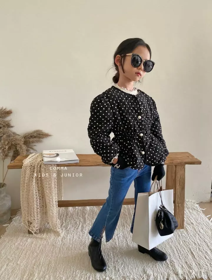 Comma - Korean Children Fashion - #kidsshorts - Quilting Puff Jacket - 2