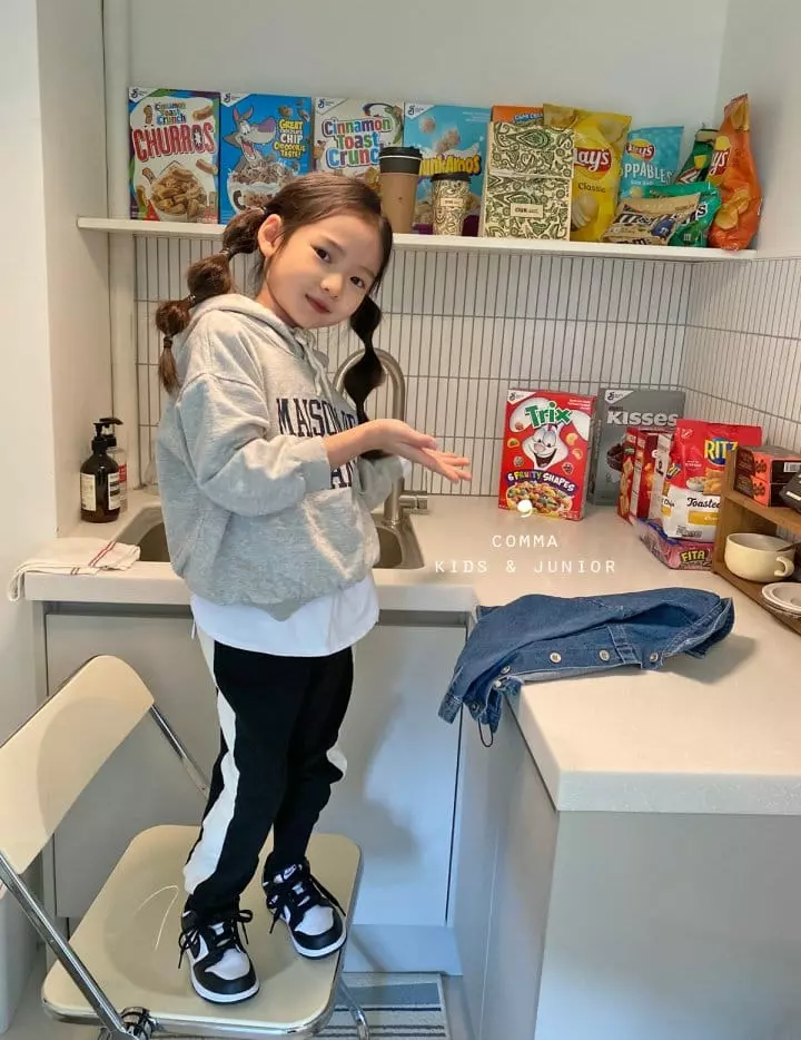 Comma - Korean Children Fashion - #kidsstore - Masion Hoody Sweatshirt - 10