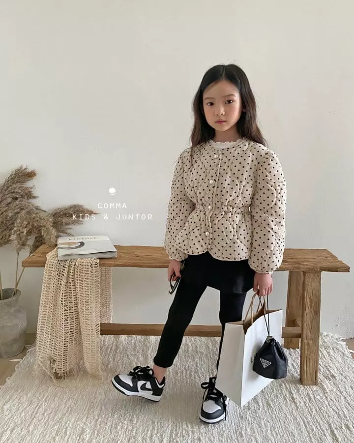 Comma - Korean Children Fashion - #kidsstore - Daily Denim Skirt Leggings - 9