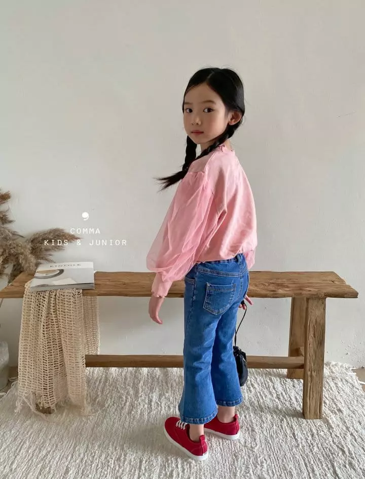 Comma - Korean Children Fashion - #kidzfashiontrend - Denim Pants - 9
