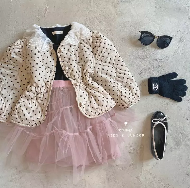 Comma - Korean Children Fashion - #Kfashion4kids - Lace Collar Blouse - 4