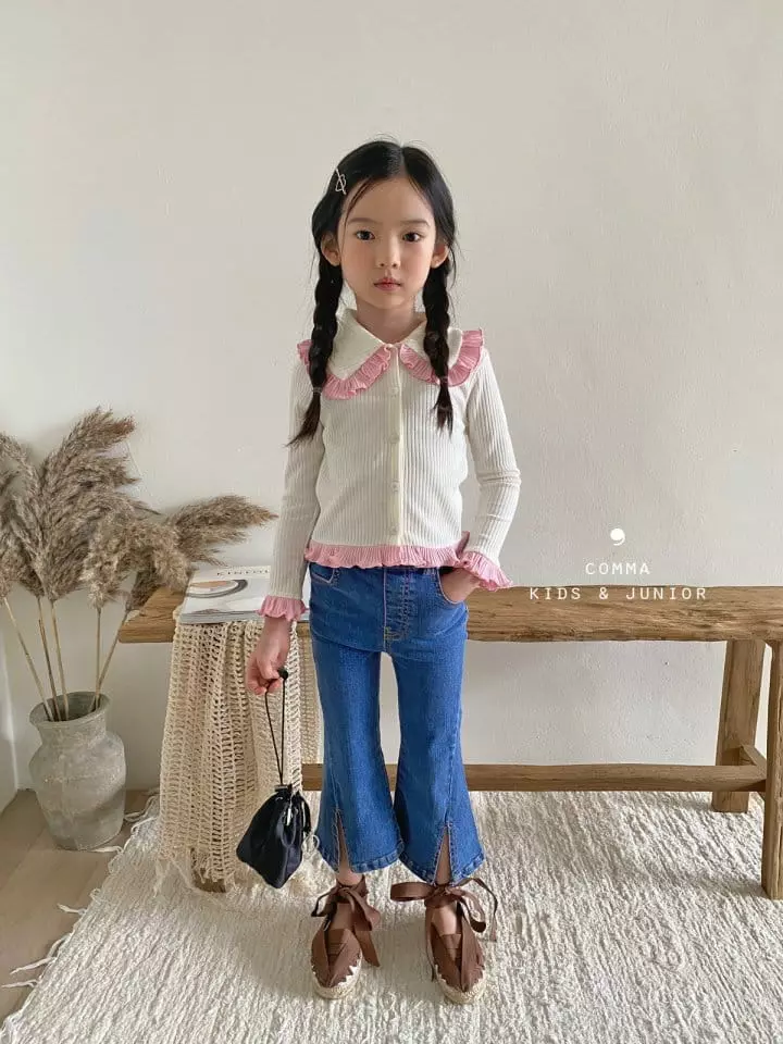 Comma - Korean Children Fashion - #littlefashionista - Denim Pants - 11