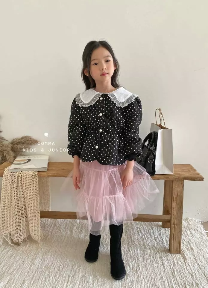 Comma - Korean Children Fashion - #littlefashionista - Quilting Puff Jacket - 6