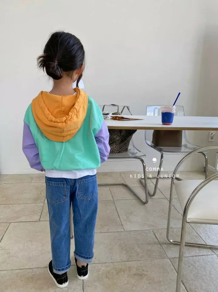 Comma - Korean Children Fashion - #littlefashionista - Slit Jeans - 3
