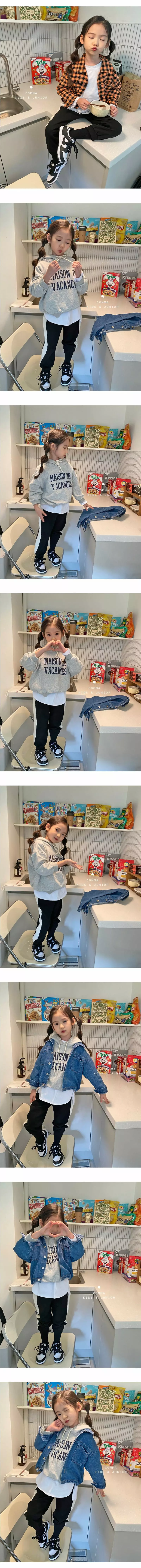Comma - Korean Children Fashion - #littlefashionista - Color Black Pants - 2