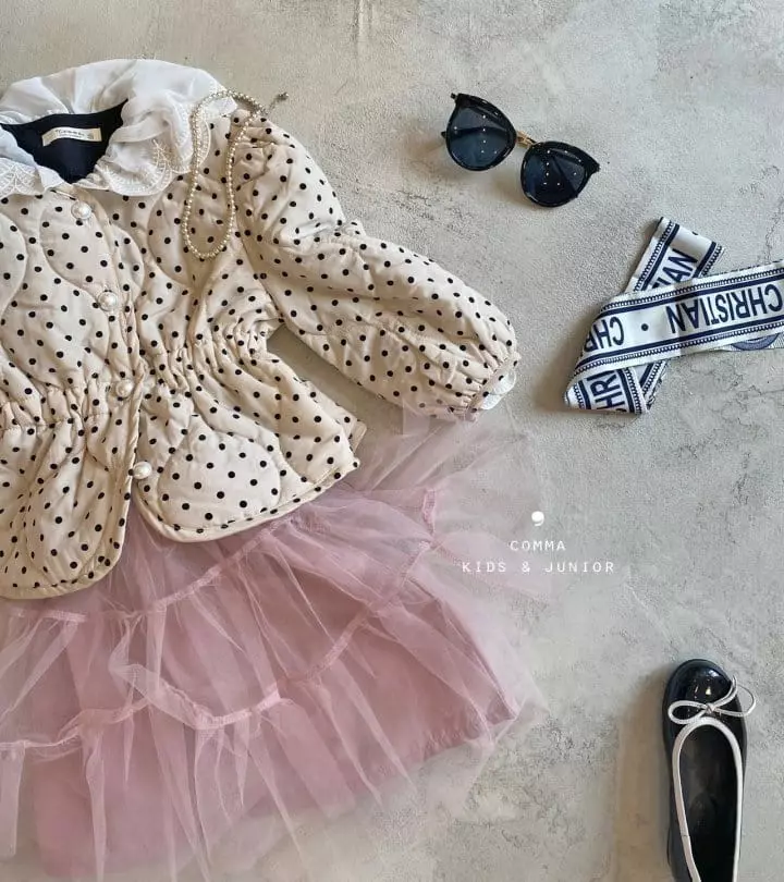 Comma - Korean Children Fashion - #magicofchildhood - Lace Collar Blouse - 5