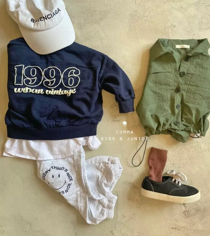 Comma - Korean Children Fashion - #magicofchildhood - 1996 Sweatshirt
