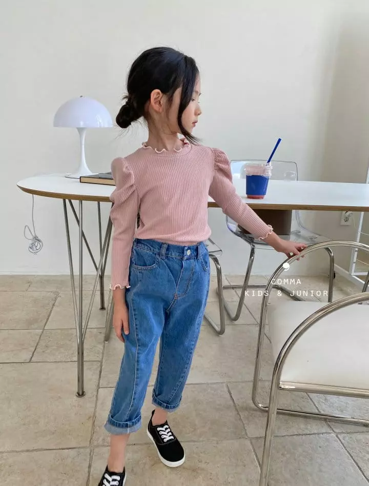 Comma - Korean Children Fashion - #magicofchildhood - Yuri Rib Tee