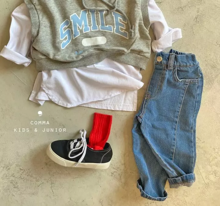 Comma - Korean Children Fashion - #minifashionista - Slir Jeans - 4