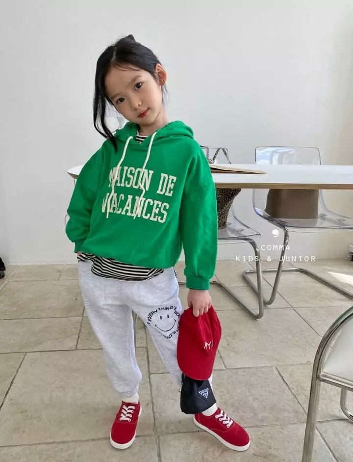 Comma - Korean Children Fashion - #stylishchildhood - Masion Hoody Sweatshirt - 3