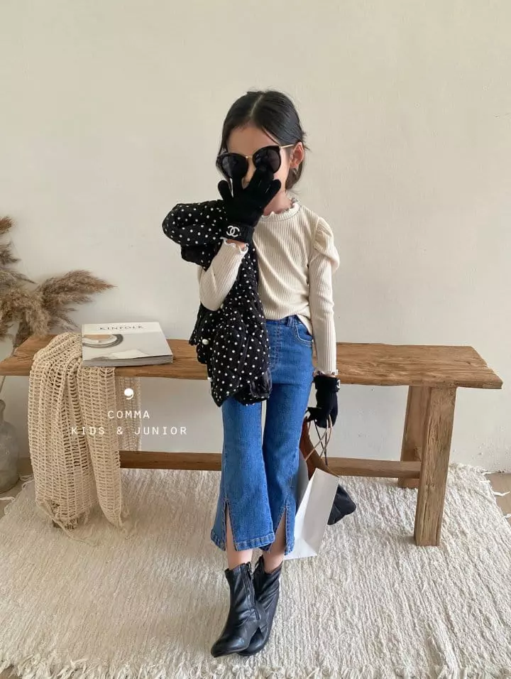 Comma - Korean Children Fashion - #stylishchildhood - Denim Pants