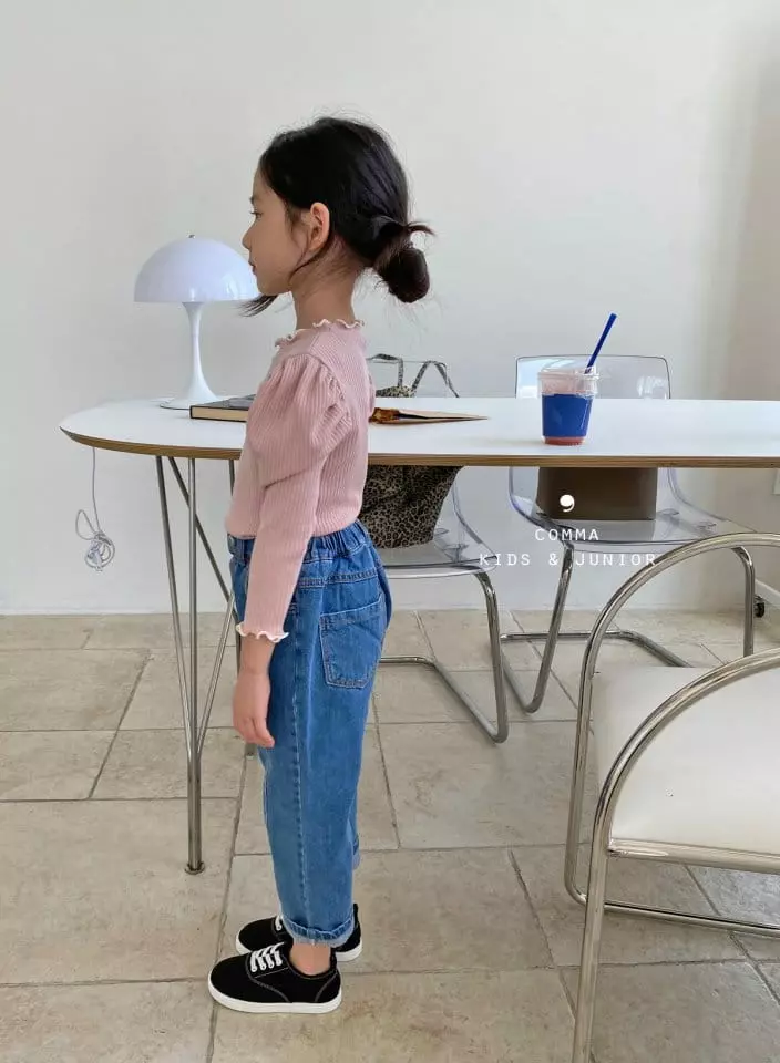 Comma - Korean Children Fashion - #toddlerclothing - Yuri Rib Tee - 5