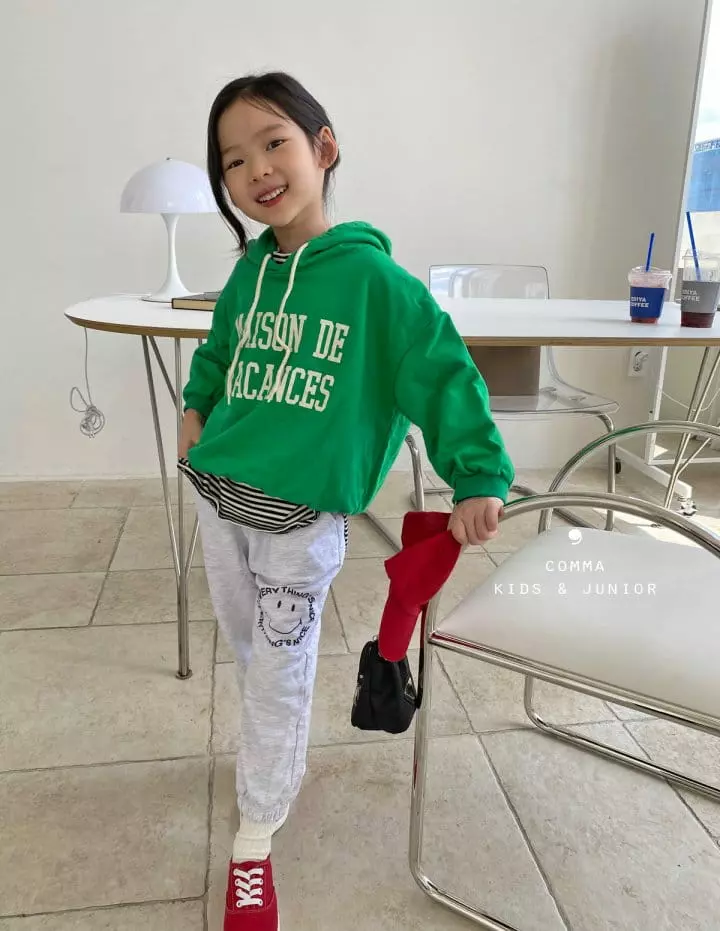 Comma - Korean Children Fashion - #toddlerclothing - Masion Hoody Sweatshirt - 2