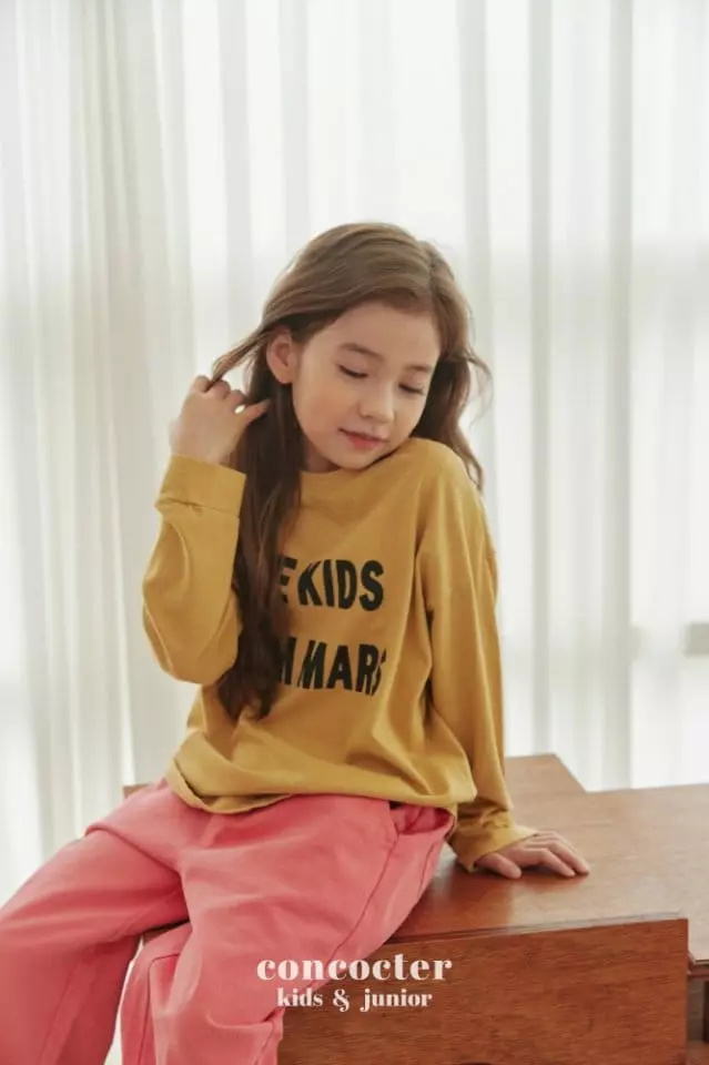 Concocter - Korean Children Fashion - #Kfashion4kids - The Kid Logo Tee - 5