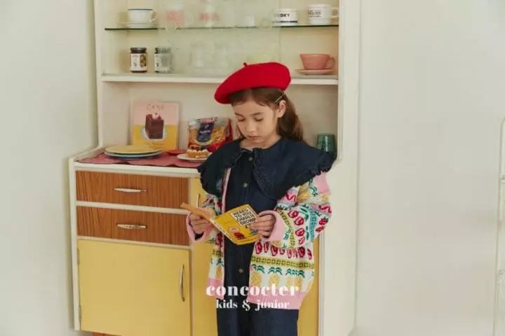 Concocter - Korean Children Fashion - #childofig - Denim Frill Jumpsuit - 6